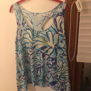 EUC Lilly Pulitzer tank
